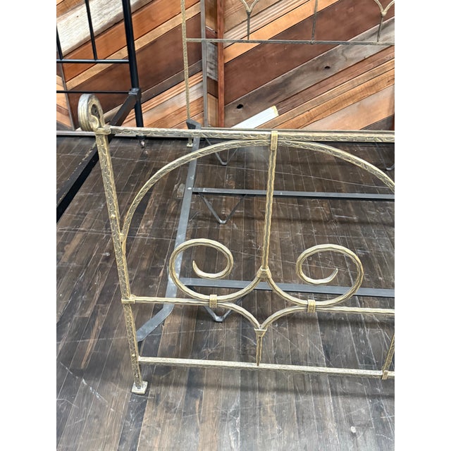 Full Size Claudio Rayes Wrought Iron Bed Frame, Model 32 For Sale - Image 12 of 12