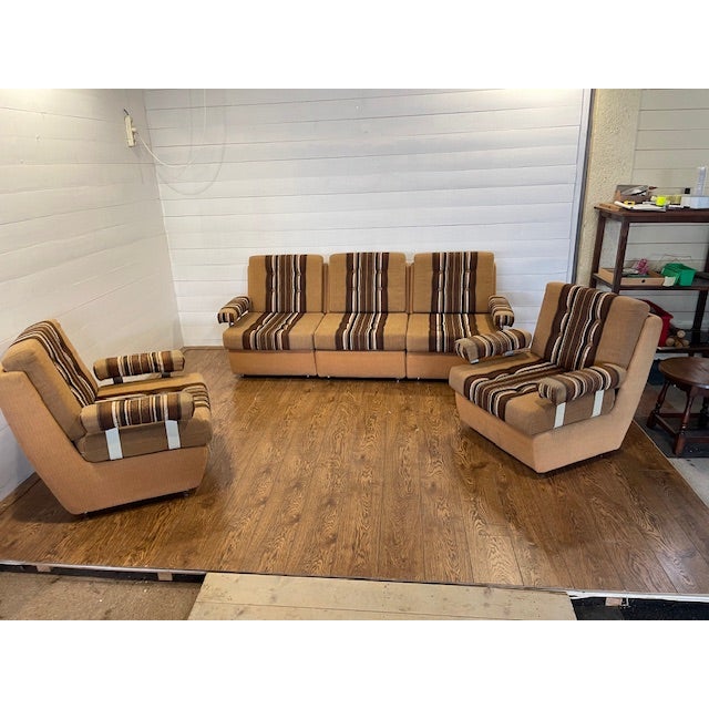 Vintage Modular Seating Set, 1970, Set of 5 For Sale - Image 16 of 16
