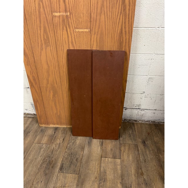 Brown Antique Tiger Oak Carved Victorian Armoire Wardrobe Closet For Sale - Image 8 of 12