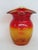 Mid 20th Century Mid Century Modern Hand Blown Crackle Glass Amberina Handled Pitcher Jug Creamer 5082c For Sale - Image 14 of 17
