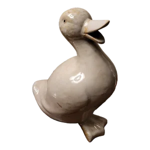 Ceramic Canadian Duck Figure