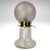 Mid-Century Art Deco Style Mushroom Table Lamp in Swirl Glass and Brass For Sale - Image 14 of 14