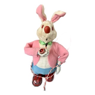Vintage Smoking Bunny Toy For Sale