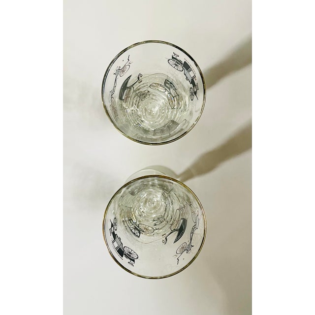 1950s Libbey “Curio” Pilsner Glasses- A Pair For Sale In Jacksonville, FL - Image 6 of 12
