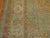 Turquoise Pink Antique Indian Amritsar Room Rug - 9' x 11'9" For Sale - Image 4 of 6