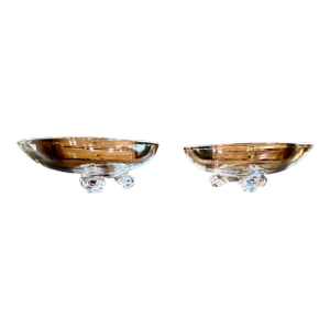 Pair Steuben Bowls, C. 1950-1960 12