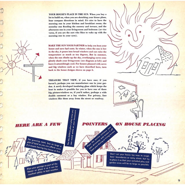 1940s "Mademoiselle's Home Planning Scrapbook" 1946 Hillyer, Elinor For Sale - Image 5 of 13