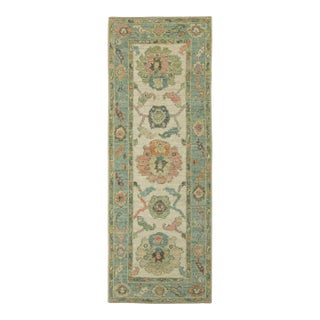Turkish Oushak Rug 2'3" x 6'2" #20219 For Sale