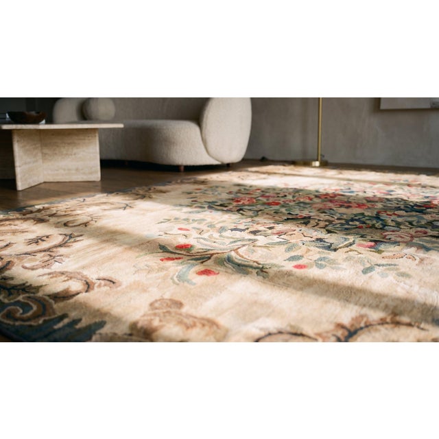 Antique American Hooked Rug For Sale - Image 9 of 9