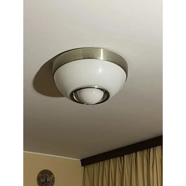 Mid-Century Modern Mid-Century Ceiling Light, Italy, 1950s For Sale - Image 3 of 9