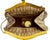 90s Judith Leiber Pouch Snakeskin Tan Beige Clutch Shoulder Bag Tiger Eye Gemstone Vintage For Sale - Image 9 of 16