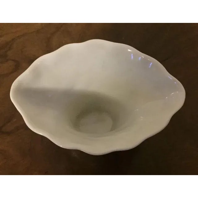 White Antique 19th Century Chinese Monochrome Blanc de Chine Porcelain Libation Cup For Sale - Image 8 of 11