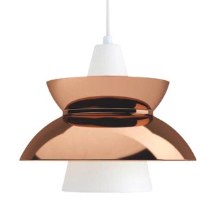 Jørn Utzon Copper 'Doo-Wop' Pendants for Louis Poulsen