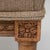 1900s French Louis XVI Upholstered Stool with Carved Legs For Sale - Image 13 of 18