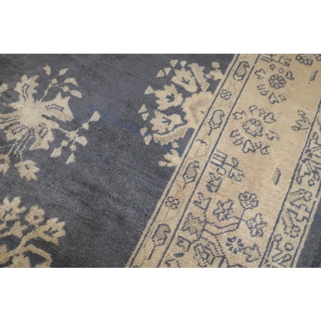 Brown Antique Zabihi Collection Turkish Oushak Rug - 8'8" x 10'8" For Sale - Image 8 of 10