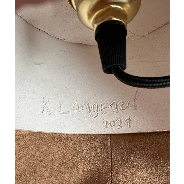 Early 21st Century Bricks Ceramic Table Lamp by Katia Langeard For Sale - Image 5 of 5