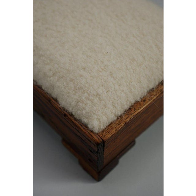 Brown Dutch Meditation Stool, 1920s For Sale - Image 8 of 13