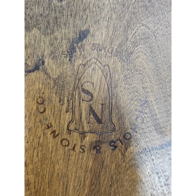 Mid 20th Century Set of 6 Nichols & Stone (Stickley) Fan Back Windsor Chairs Made in Massachusset For Sale - Image 11 of 11