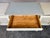 1960s Mid-Century Drop-Leaf Buffet Server, White Lacquer, Cane Front For Sale - Image 5 of 11