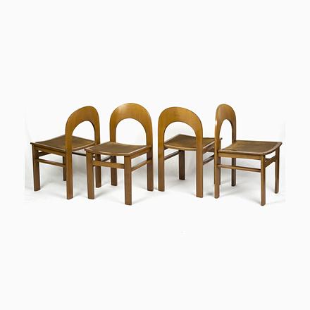 Arcadia Chairs by Adalberto Caraceni for Tagliabue, Italy, 1970s, Set of 4 For Sale - Image 17 of 17