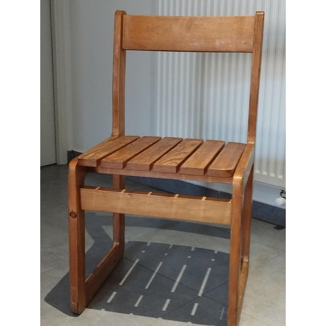 DLG Sled Chairs by Charlotte Perriand and André Sornay, 1960s, Set of 4 For Sale - Image 12 of 18