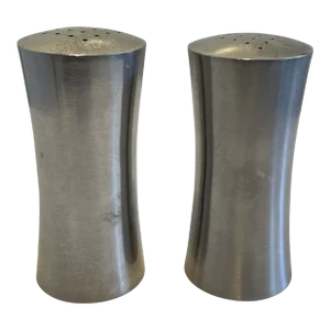 1960s Swedish Modern Salt & Pepper Shakers Set- a Pair