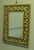 Folk Art Wall Mirror Decorated with Lemons The Mirror’s Cushion Frame is 7” wide it has a moulded edge and it is decorated...