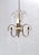 Gold Vintage Italian Murano Glass Teardrop Chandelier from Venini, 1970s For Sale - Image 8 of 17