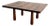 Handmade “Oikado” Low Table in Black Walnut by Montaperto Studios, 2023 For Sale