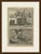 This original copper engraving from pieter mortier's illustrated bible, published in amsterdam circa 1700, combines a...