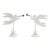 English Salvaged Metal Angels, a Pair For Sale