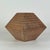 Modern Vintage Original Geometric Wood Sculpture in Faceted Polyhedron Diamond/Pyramid Shape For Sale - Image 3 of 9