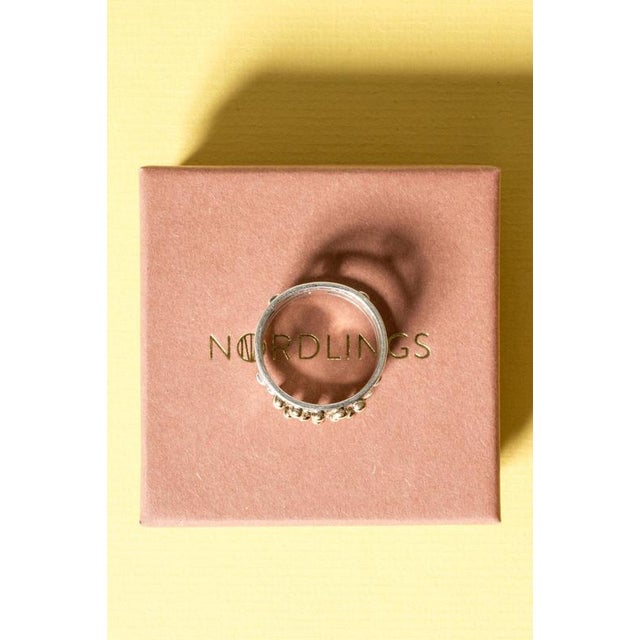 1970s Silver and Gold Ring by Cecilia Johansson, 1979 For Sale - Image 5 of 9