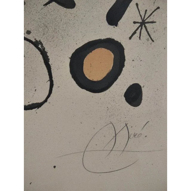 Mid-Century Modern Joan Miro, Untitled, 1972, Lithograph For Sale - Image 3 of 6