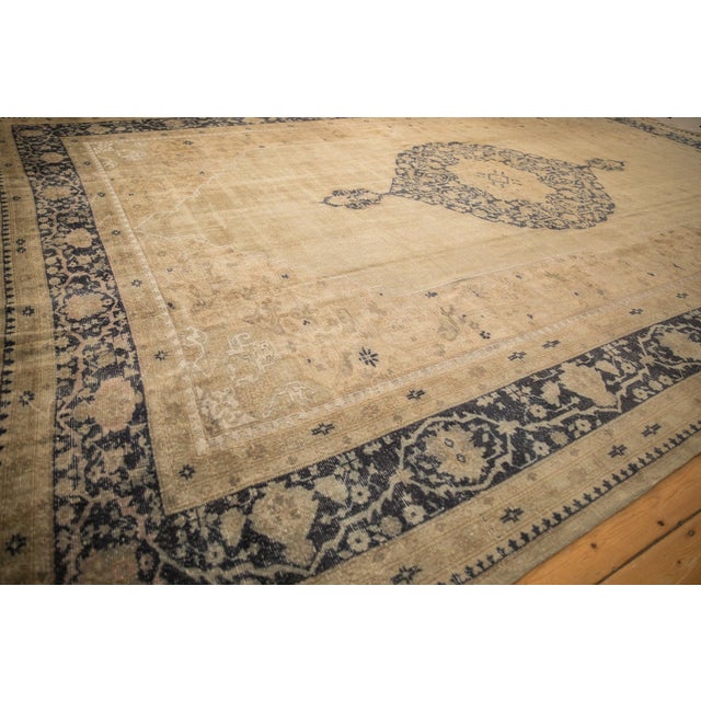 Vintage Distressed Oushak Carpet - 11'11" x 16'11" For Sale - Image 10 of 12