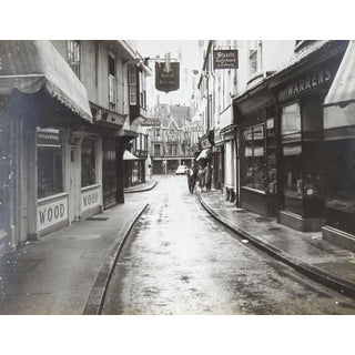 1950s Canterbury, Kent England Street Scene Sun Hotel Photograph For Sale