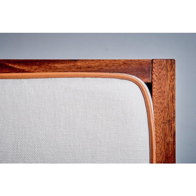 Daybed with Mahogany Frame in the style of Charlotte Perriand, France, 1950s For Sale - Image 13 of 18