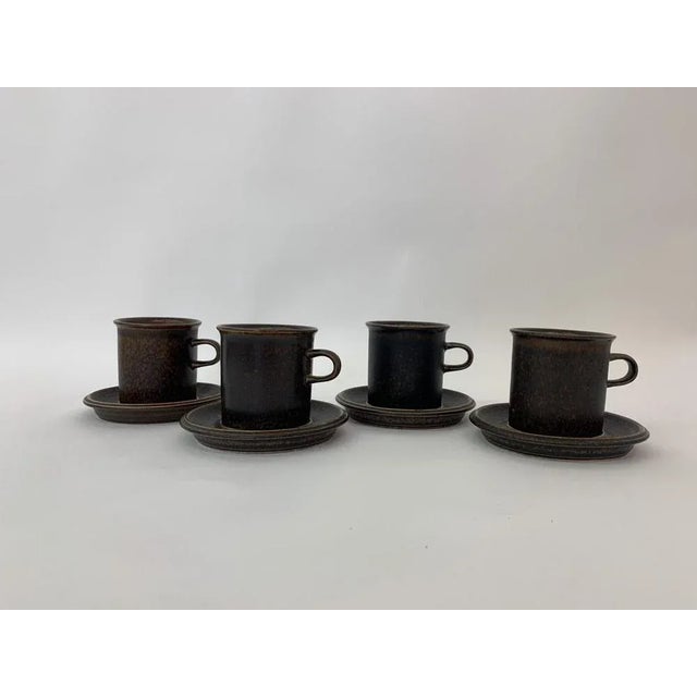 Model Ruska Cups by Ulla Procope for Arabi, Finland, Set of 4 For Sale - Image 5 of 7