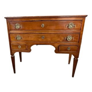 Italian Neoclassical Louis XVI Commode in Cherry For Sale