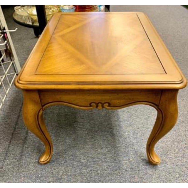 Gorgeous vintage Weiman pecan end tables. Both are in excellent condition and stamped by Weiman Furniture. Queen Anne...