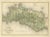 Antique Map of Bantam, Jakarta and Cirebon by Van den Bosch, 1818 For Sale - Image 6 of 6