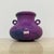 Purple Ceramic Vase from Zenith Gouda, Holland, 1970s For Sale - Image 10 of 18