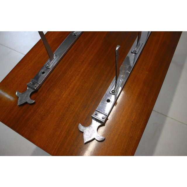 1930s Chrome Meat Holders, Czechoslovakia, 1930s, Set of 2 For Sale - Image 5 of 12