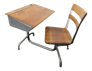 Vintage Classroom Desk