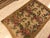 Vintage Handmade Tan Wool Pink Floral Rug For Sale - Image 6 of 11