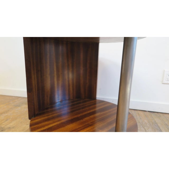 Wood 1930s Art Deco Table Attributed to Etienne Kohlmann For Sale - Image 7 of 13