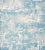 Sample - The House of Scalamandré Summer Palace Fabric, Sky For Sale