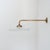 Antique French Coolie Milk Glass Frilly Wall Light, 1920s For Sale - Image 3 of 7