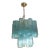 Murano Style Glass Chandelier For Sale