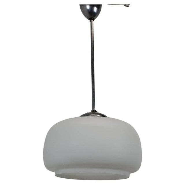 Glass Ceiling Lamp, 1930s For Sale - Image 10 of 10